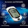 Blood Glucose Meter Kit with Test Strips and Lancets, Diabetes Testing Kit for Blood Ketone and Glucose, Blood Sugar Monitoring System with 1 Meter, 1 Lancing Device, 100 Lancets and 100 Strips